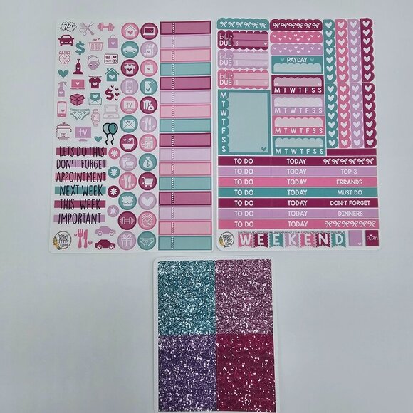 Planner Sticker De-Stash - 2 Sets - 17 Pieces - Picture 13 of 13